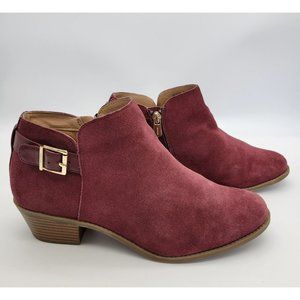 Vionic 322 Millie Burgundy Women's Ankle Boost Size 9.5